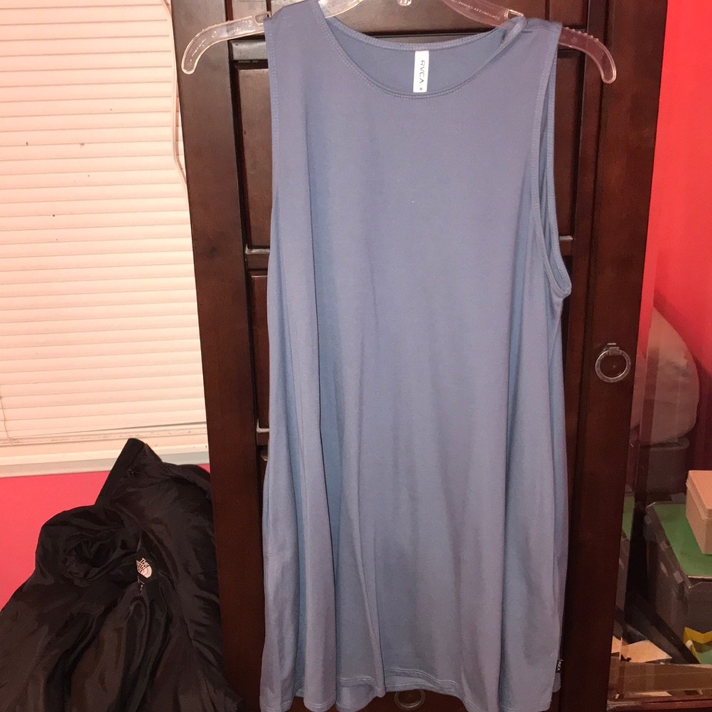 Blue tunic dress with pockets!